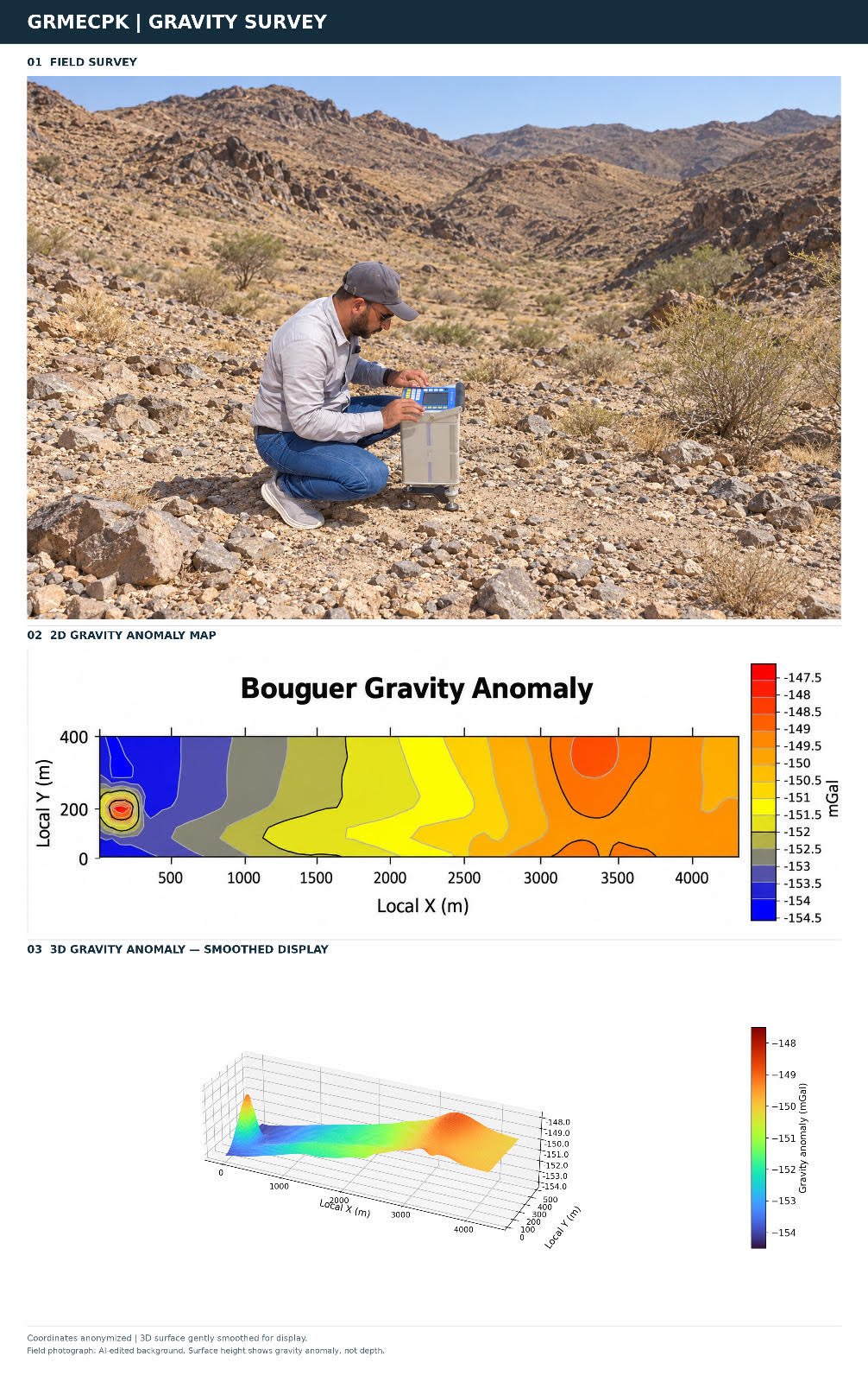 Gravity Survey Expertise at GRMECPK